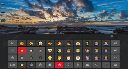 Sử dụng phím tắt để mở emoji trên Windows 10