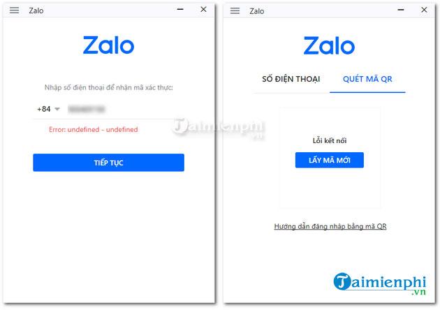 Khắc phục sự cố khi không thể đăng nhập Zalo trên máy tính