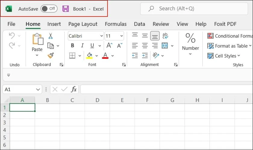 Hiển thị thanh công cụ trong Excel