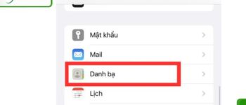 Hướng dẫn cách lấy lại danh bạ bị mất trên iPhone DỄ DÀNG