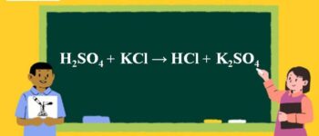 H2SO4 + KCl → HCl + K2SO4 | KCl ra HCl