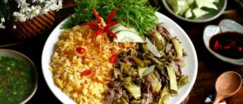 Cơm rang dưa bò – Cách làm và 5 địa chỉ ăn ngon nhất Hà Nội
