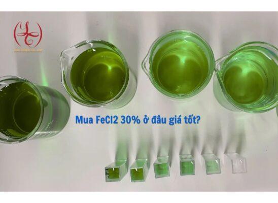 Mua FeCl2 30% – Dung dịch sắt (II) clorua giá tốt tại Hoá Chất Lộc Thiên