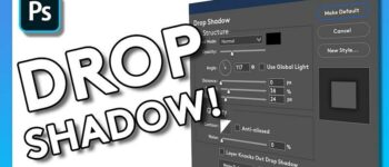 Tìm hiểu về Drop Shadow trong Photoshop đơn giản chi tiết nhất